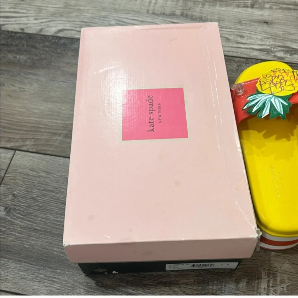 Kate Spade Limoncello Womens Platform Slides Sandals SZ 8 NIB